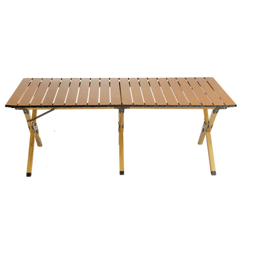 VISTAROVE Roll-Top Camping Table Set with 6 Folding Chairs - Image 6